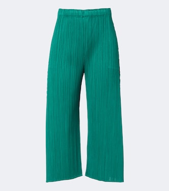 Monthly Colors: July pleated wide-leg pants | Pleats Please Issey Miyake