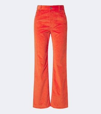 Cotton corduroy straight pants | Loewe