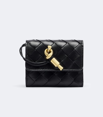 Andiamo Intrecciato leather wallet | Bottega Veneta