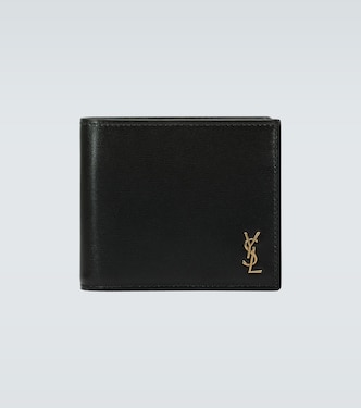 Tiny Cassandre East/West leather wallet | Saint Laurent