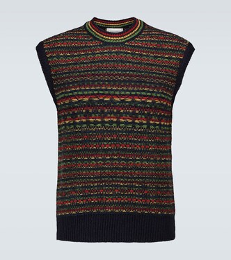 Gilet en laine vierge | Wales Bonner