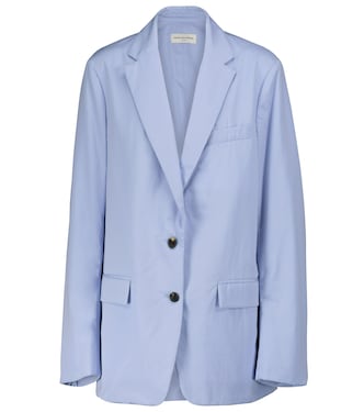 Cotton poplin blazer | Dries Van Noten