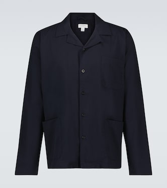 Camisa de pijama de algodón | Sunspel