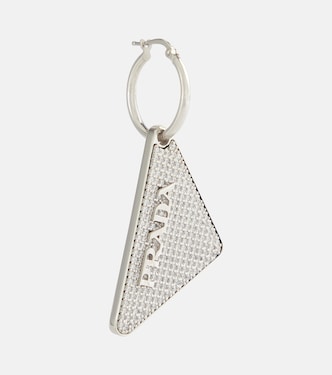 Einzelner Ohrring mit Kristallen | Prada