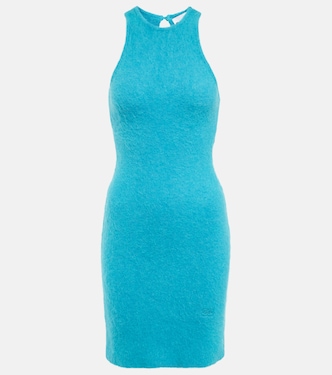 Minikleid aus einem Alpakawollgemisch | Ganni