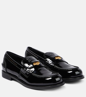 Patent leather loafers | Miu Miu