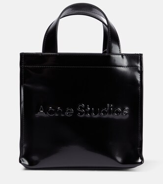 Mini logo-embossed tote bag | Acne Studios