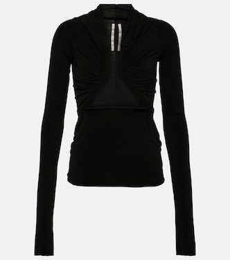 Cutout jersey top | Rick Owens