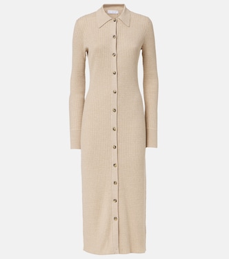 White Label Phillips cotton-blend midi dress | Proenza Schouler
