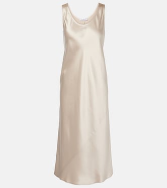 Banjo silk satin midi dress | Max Mara