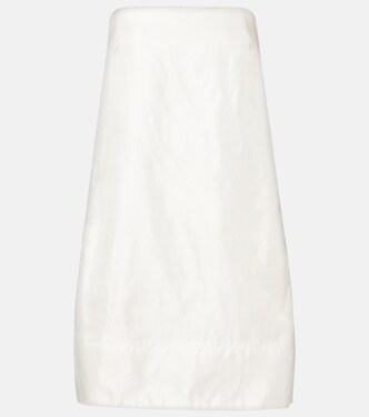 Lidia silk satin minidress | Staud