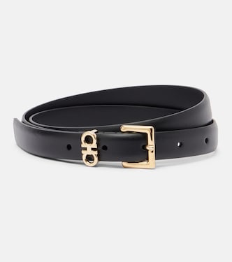 Gancini leather belt | Ferragamo
