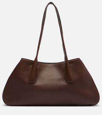 Alger Medium leather shoulder bag | The Row