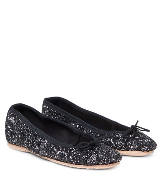 Glitter ballet flats | Cozmo