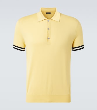 Cotton and silk polo shirt | Tom Ford