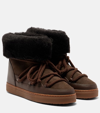 Classic High leather and suede snow boots  | Inuikii