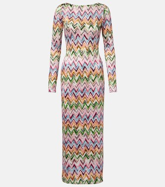 Zigzag maxi dress | Missoni