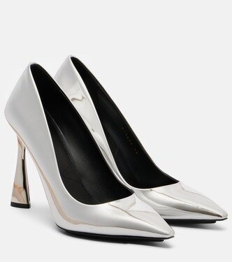 Elsa 103 metallic-effect pumps | Stella McCartney