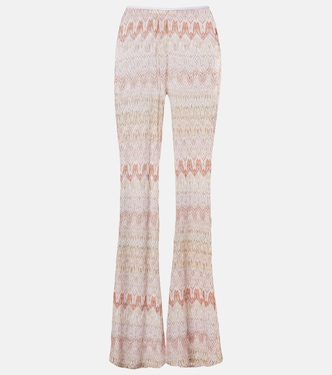 Lamé flared pants | Missoni