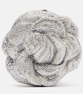 Rose Desirée Small embellished clutch | Judith Leiber Couture