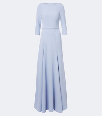 Emilia crêpe gown  | Safiyaa