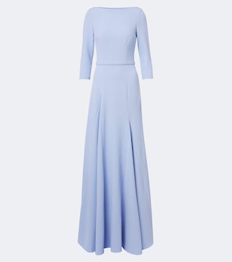 Emilia crêpe gown  | Safiyaa