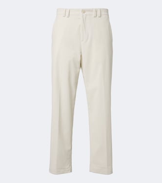 Cotton corduroy straight pants | Canali