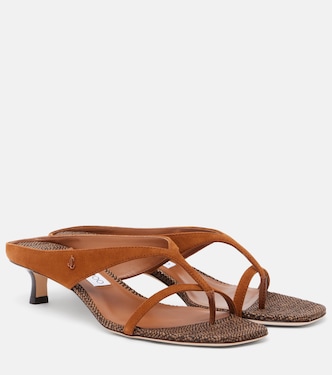 Emeri 스웨이드 텅 샌들 | Jimmy Choo