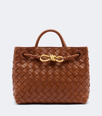 Sac Andiamo Small en cuir | Bottega Veneta