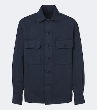 Cotton and linen shirt | Ralph Lauren Purple Label