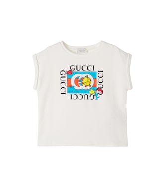 x Mr. Men Little Miss cotton jersey T-shirt | Gucci Kids