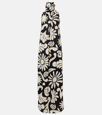 Bedrucktes Maxikleid Oliviera | Cala de la Cruz