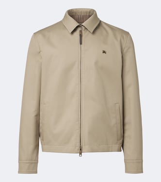 Reversible cotton gabardine blouson ajcket | Burberry
