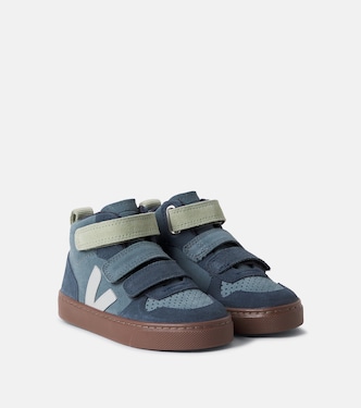 V-10 suede high-top sneakers | Veja Kids
