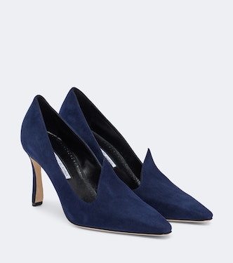 Maldite suede pumps | Manolo Blahnik