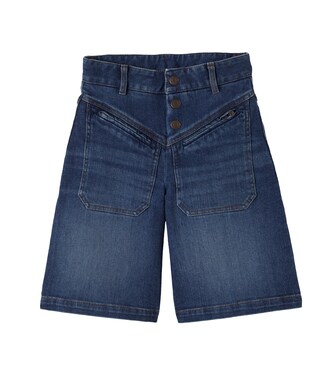 Denim Bermuda shorts | Chloé Kids