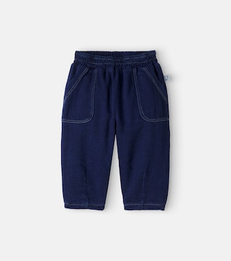 Baby herringbone straight jeans | Cozmo