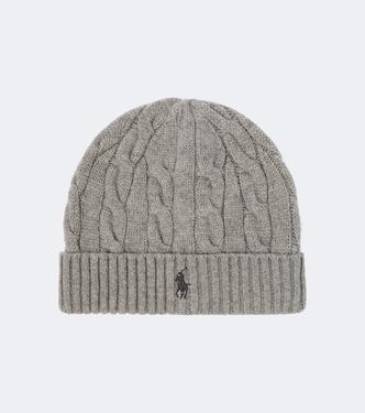Gorro trenzado en mezcla de lana y cachemir | Polo Ralph Lauren
