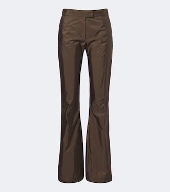 Technical flared pants | Miu Miu