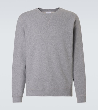Cotton loopback sweatshirt | Sunspel