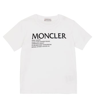 T-shirt en coton à logo | Moncler Enfant