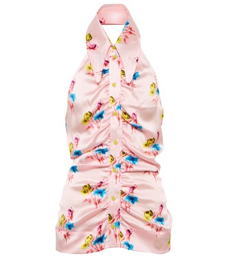 Top aus einem Seidengemisch | Ganni