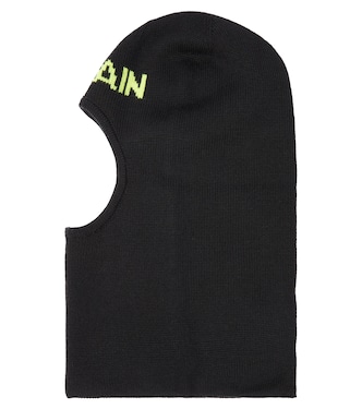 Logo virgin wool ski mask | Balmain Kids
