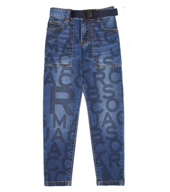 Belted logo jeans | Marc Jacobs Kids