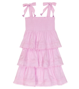 Clover tiered cotton dress | Zimmermann Kids