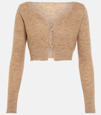 Le Cardigan Alzou mohair-blend cardigan | Jacquemus