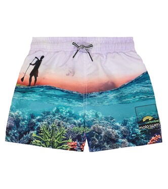 Niko printed swim shorts | Molo