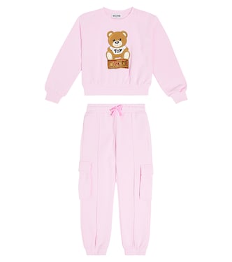 Cotton-blend tracksuit | Moschino Kids