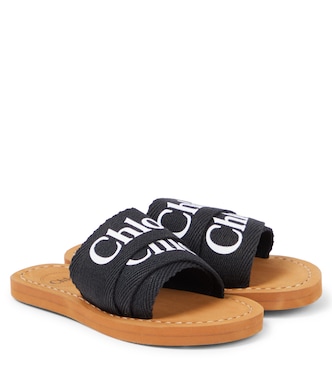 Aqua logo sandals | Chloé Kids