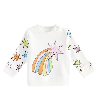 Baby printed cotton jersey sweatshirt | Stella McCartney Kids